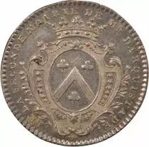 France Maire de Nantes, René Darquistade - Jeton Argent - 1743