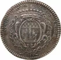 France Maire de Nantes, René Darquistade  Jeton Argent 1735