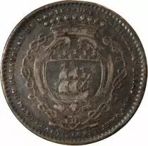 France Maire De Nantes, René Leray, Sieur Du Fumet  Jeton Argent 1730 F.8907