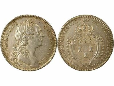 France Maire de Tours, Louis XV - Jeton Argent, L. B. de la Grandi�re - 1769