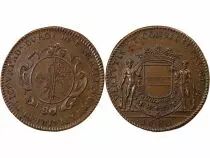 France Mantes, Le Maire De Flicourt  Jeton 1688