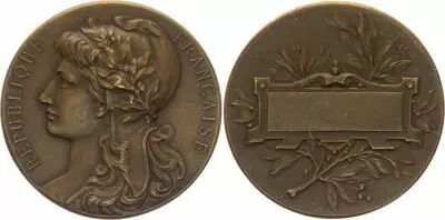 France Marianne - R�publique Fran�aise - Bronze vers 1880 - non attribu�e