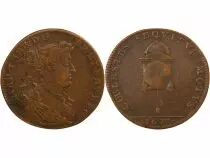 France Marie-Therese  Jeton Cuivre 1677