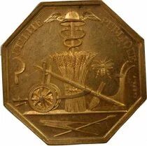 France Marne - Bronze Token, Public Utility - After 1880