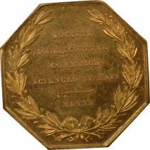 France Marne - Bronze Token, Public Utility - After 1880