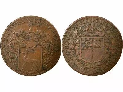 France Mayon of Dijon, Jacques de Frasans - Copper Tokene 1631