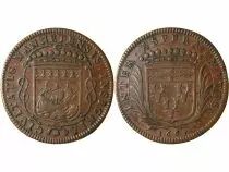France Mayor of Nantes - Copper Token, Louis Macé - 1663