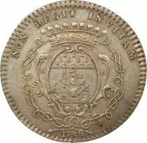 France Mayor of Nantes, François Moricaud - Silver Token - 1739