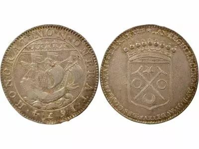 France Mayor of Nantes, Jean Regnier - Silver Jeton - 1674