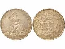 France Mayor of Orleans, Colas de Mondru - Silver Token - 1745