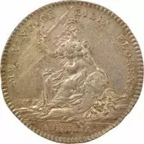 France Mayor of Orleans, Pierre Etienne Hudault - Silver Token - 1742