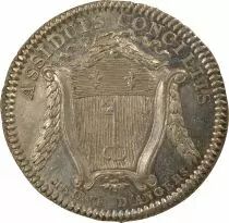 France Mayors of Angers, Louis-Stanislas-Xavier - Silver Token - Undated