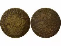 France Mayors of Nantes, André Dubot - Brass Token -1635
