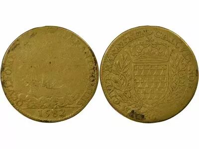 France Mayors of Nantes, Claude Brossard - Brass Token -1583/2