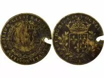 France Mayors of Nantes, Claude de Cornulier - Brass Token -1605