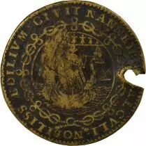 France Mayors of Nantes, Claude de Cornulier - Brass Token -1605