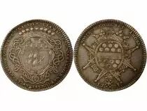 France Mayors of Nantes, Gérard Mellier - Silver Token - 1721