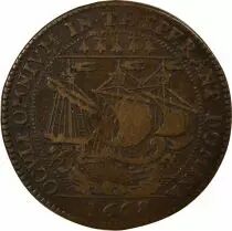 France Mayors of Nantes, Jacques Charette - Copper Token -1668