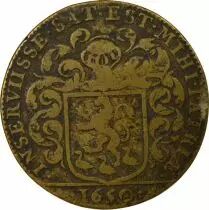 France Mayors of Nantes, Jean Charette - Brass Token -1650