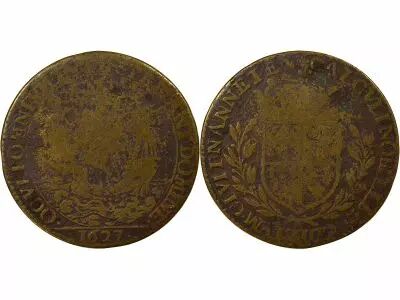 France Mayors of Nantes, Jean de Harouys - Brass Token -1627