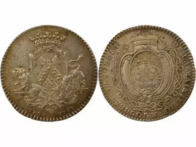 France Mayors of Nantes, L�onard Joubert - Silver Token - 1762 / 1763