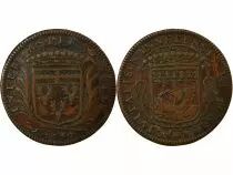 France Mayors of Nantes, Louis Macé - Copper Token -1663