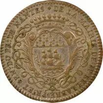 France Mayors of Nantes, Mathurin Bellabre - Silver Token - 1752
