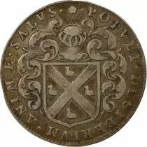 France Mayors of Nantes, Mathurin Boux - Silver Token -1649