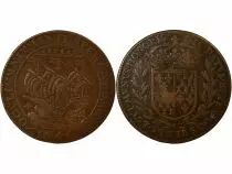 France Mayors of Nantes, Yves de Monti - Copper Token -1644