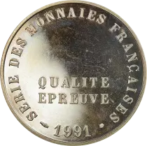 France Médaille \ Qualité Epreuve\  1991 - BE