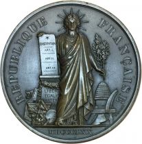 France Médaille 1870 France - Pigeons voyageurs ? Ministère de la Guerre - Eugène André Oudiné