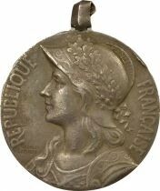 France M&eacute;daille Argent, aux troupes du G&eacute;n&eacute;ral L. Lyautey - 1909