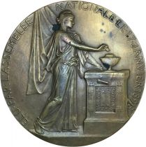 France Médaille Bronze France - Felix Faure - Président de la République - Jules-Clément Chaplain