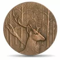France MEDAILLE CERF - RAMBOUILLET