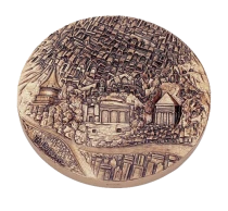 France M&eacute;daille J&eacute;rusalem - Ville Sainte et Vall&eacute;e de Josaphat - 1968