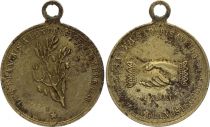 France Médaille Les Français à Londres - 1848