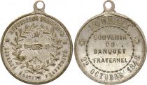 France Médaille Roubaix - Souvernir du Banquet Fraternel - 1848
