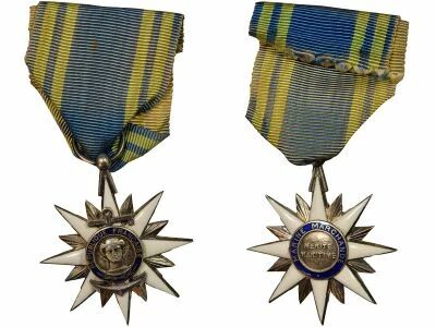 France Medal - Order of Maritime Merit - Knight - Merchant Navy