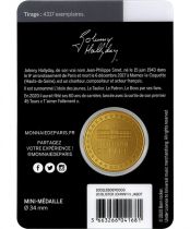 France Medal Johnny Hallyday (Jabot) - 2020 - UNC - Monnaie de Paris