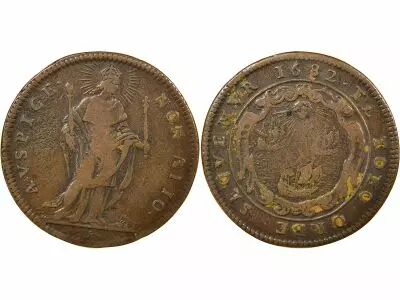 France Merciers Corporation - Copper Token - 1682