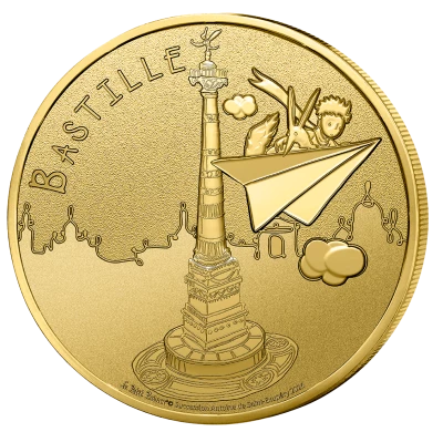 France Mini medal - Bastille - Little Prince 2026