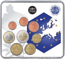 France Miniset Monnaie de Paris - 20 years of Euro 2002-2022 - 8 coins - BU