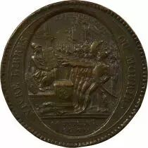 France Monnaie De Confiance - Monneron 5 Sols Au Serment 1792 L\'An Iv \ Departemens\ 