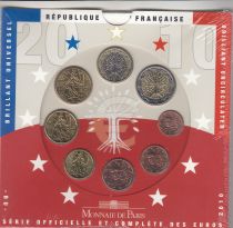 France Monnaie de Paris BU Set 2010 -  8 coins
