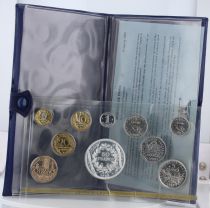 France Monnaie de Paris Uncirculated set - 10 coins -1980
