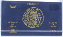 France Monnaie de Paris Uncirculated set - 9 coins - 1978