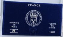 France Monnaie de Paris Uncirculated set 1981