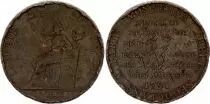 France Monneron 2 sols Liberty - 1791 - French Revolution