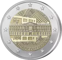 France Museum of Louvre - The Venus of Milo - 2 Euros Commemo. BU 2025 - Coincard