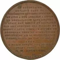 France Nantes- Bronze Medal, Chapel O. L. of the Immaculate Conception - 1849